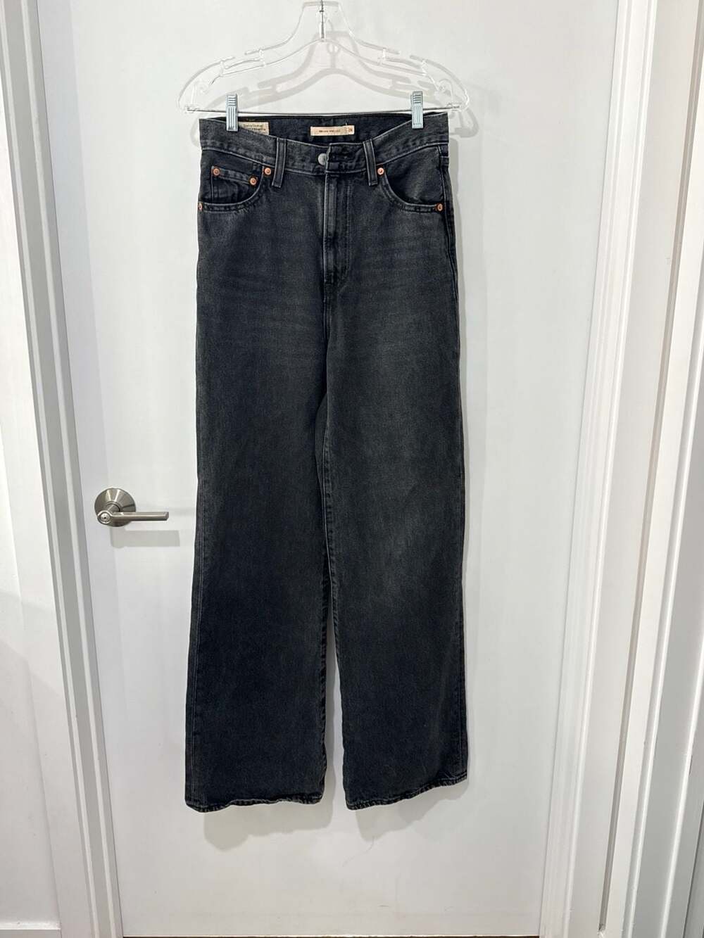 Levi's Premium Ribcage Wide Leg Jeans Size 26